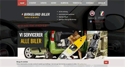 Desktop Screenshot of birkelund-biler.dk